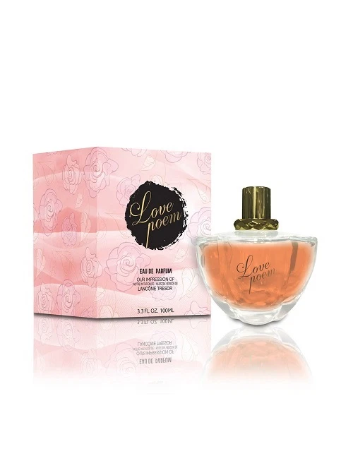 LOVE POEM women s designer perfume 3.3 oz EDP spray by PREFERRED