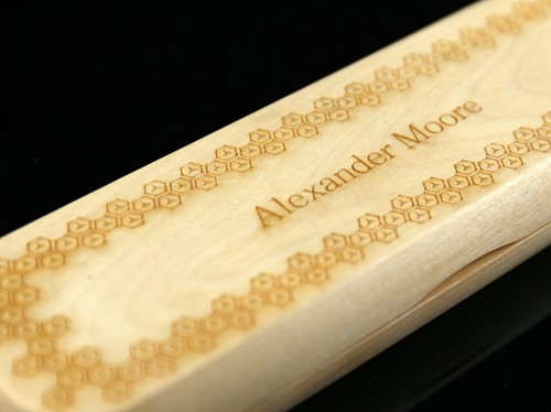 TIMBER WOODEN PEN SET FATHERS DAY GIFT WITH PERSONALISED LASER ENGRAVING - Bild 8 von 11