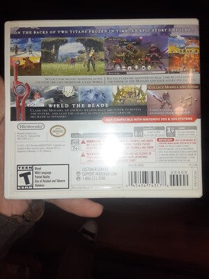 Xenoblade Chronicles 3D (Nintendo 3DS, 2015) Tested! CIB Authentic