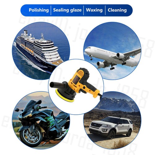 700W 125mm Car Polisher Electric Sander Buffer Portable Polishing Machine Waxer - Picture 8 of 12