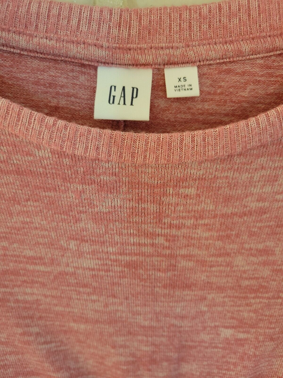 GAP Womens Softspun Shirt X-Small Rosetta Pink. - image 3
