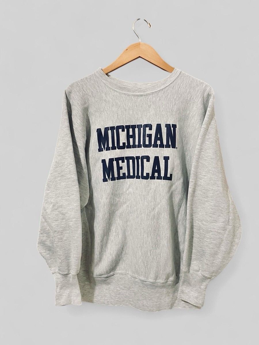 VTG Champion University Michigan Medical Reverse Weave Sweatshirt