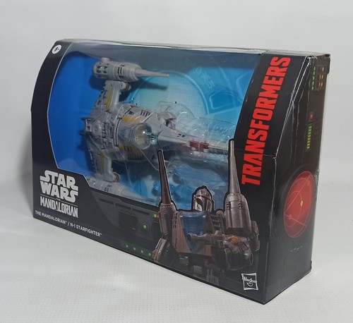 HASBRO 2025 COLLABORATIVE TRANSFORMERS x MANDALORIAN N-1 STARFIGHTER SEALED - Picture 16 of 23
