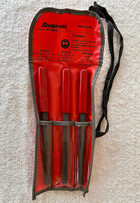Snap-On Tools USA TFTFM932 Three Piece Thread Restoring Tool Set Excellent