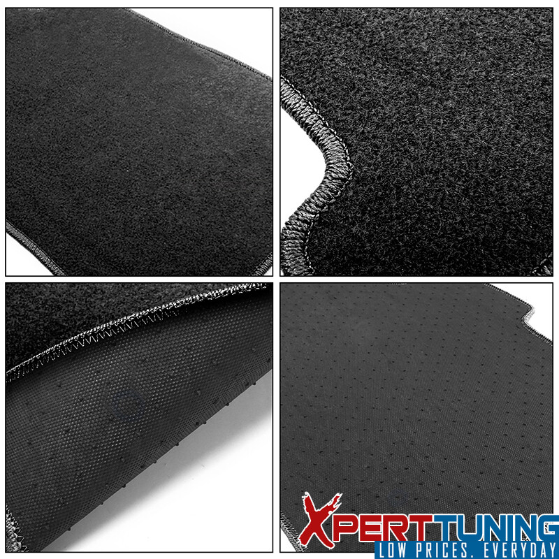 Genuine Lengenfelder Floor Mats For Mercedes-Benz SLK R170 (03/2000 - 02/2004) – Black, German Quality