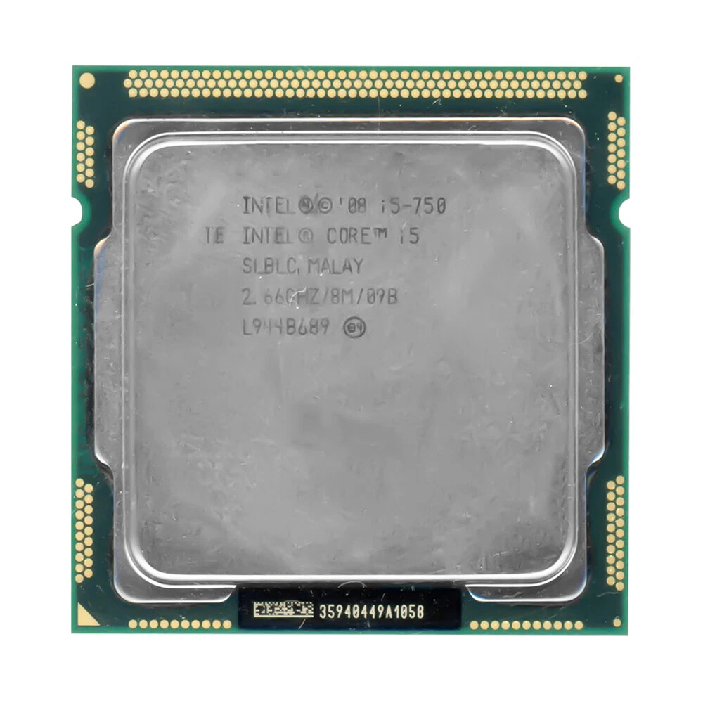 Intel Core i5-750 Intel Core i5 1st Gen. Computer Processors for