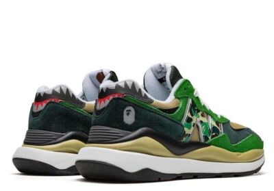 A Bathing Ape x New Balance 57/40 Green M5740BAE Men's Size | eBay