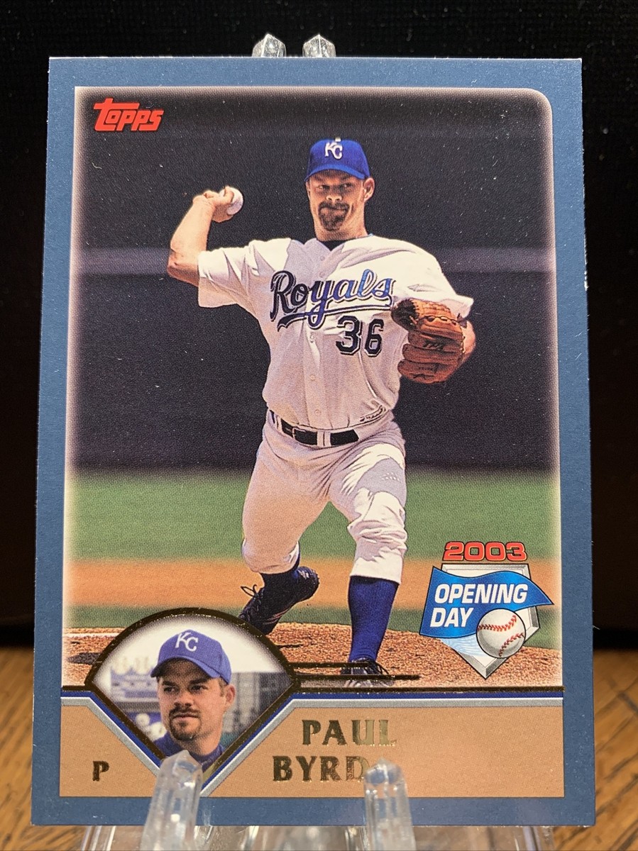 2003 Topps Opening Day Kansas City Royals Baseball Card #14 Paul