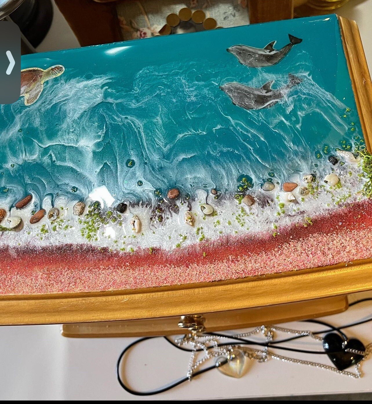 wooden chest of drawers jewellery box eBay