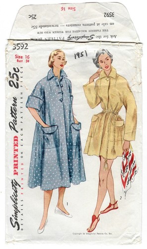 10 Vintage 1940s 1950s Simplicity Lingerie Lounge Sleepwear Patterns As Is - Picture 14 of 24