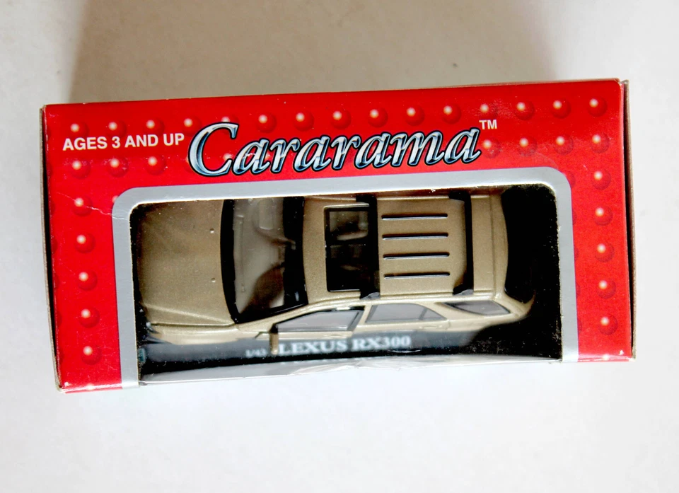 RARE! CARARAMA - LEXUS RX300, MINIATURE 1/43 VOITURE AUTO ANCIENNE MODELE REDUIT - Photo 4/4