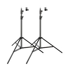 Aluminum Alloy Light Stand 9.5 Feet/2.8m Adjustable Spring Cushioned Photogra...