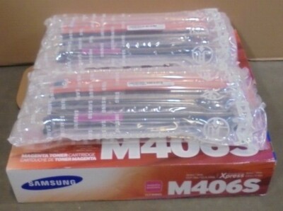 2x SAMSUNG CLT-M406S SU252A Toner magenta CLP-36x CLX-330x Xpress C41x C46x