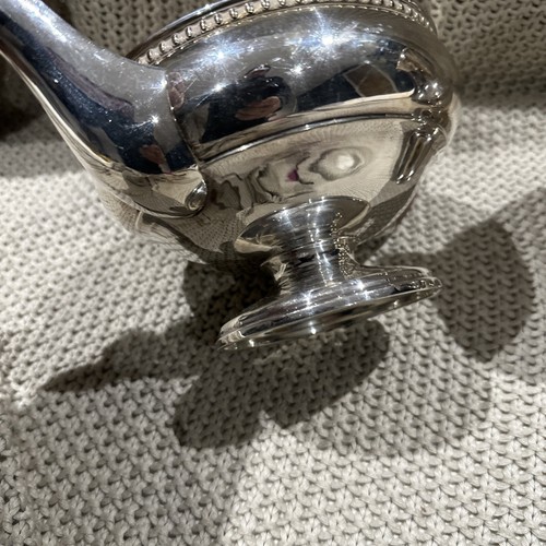 Silberteller Vintage Art Deco antike Teekanne und heißes Wasser - Bild 9 von 19