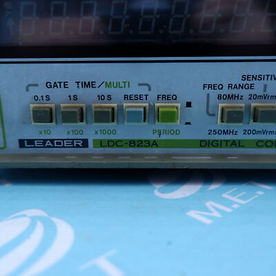 LEADER LDC-823A デジタルカウンタ LEADER ELECTRONIC LDC-823A digital counter LDC823A 60days