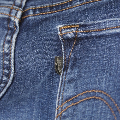 Levis 512 Perfectly Slimming Skinny Leg Jeans Womens 12 Blue Stretch Denim - Picture 6 of 9