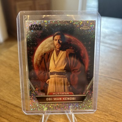 2024 Topps Star Wars Hyperspace OBI-WAN KENOBI /75 SP REFRACTOR GALACTIC DUST