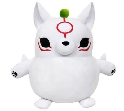 Okami 14th Anniversary Amaterasu Large Mochikawa Plush Toy 24 CAPCOM New