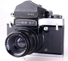 Kiev 60 with Bera-126 80mm F2.8 lens and TTL prism.