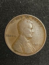 1909 Lincoln Wheat Penny US Cent Coin Free Ship