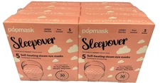 40 Pack x Popmask Sleepover Self-Heating Steam Rose Scented Eye Mask Soothing