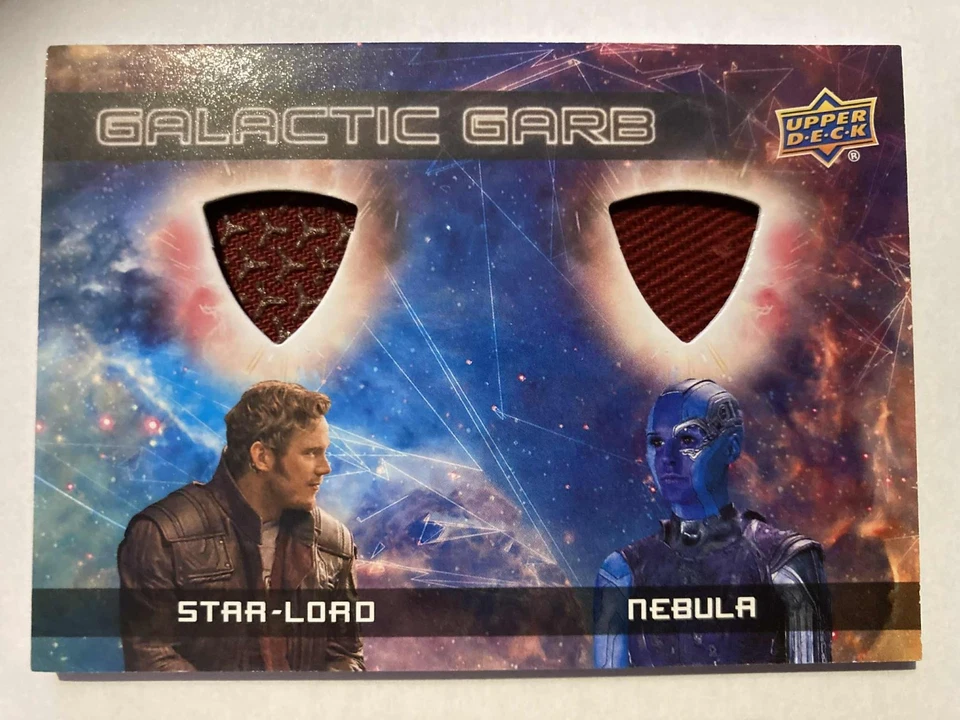 2017 Upper Deck Marvel Guardians of the Galaxy Volume 2 Star-Lord / Nebula - Photo 1/2