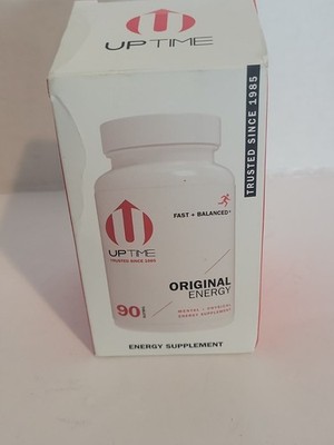 Uptime Energy Caffeine Supplement - 90 Tablets