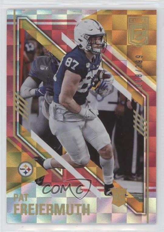 2021 Panini Donruss Elite Rookies Red 8/399 Pat Freiermuth #118 y0g
