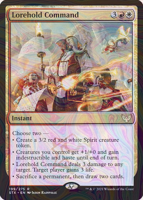 Foil Lorehold Command - Strixhaven: School of Mages | MTG Card | eBay