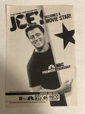 Joey Tv Series Print Ad Matt LeBlanc Drea De Matteo Jennifer Coolidge Tpa5