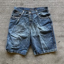 VTG Jnco Shorts Size 38 Premium Cooper Carpenter Denim Jean Baggy Skater Y2K