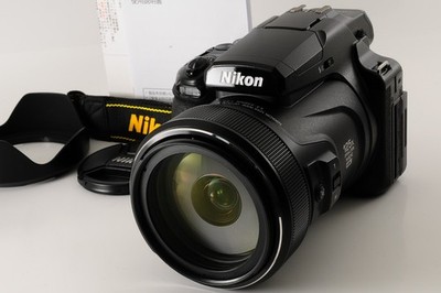 【Neuwertig】 Nikon Coolpix P1000 16MP 125x Digitalkamera Schwarz aus JAPAN #24