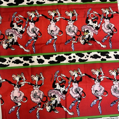 Cow Girls by Roberta C. Morales for Andover Fabrics Yard New - Picture 2 of 2