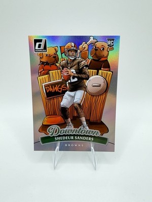 2025 Panini Donruss Downtown! Shedeur Sanders RC #17   SSP Case Hit   NOT JUMBO