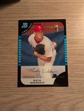 2005 Bowman Draft Nicholas Webber #BDP38