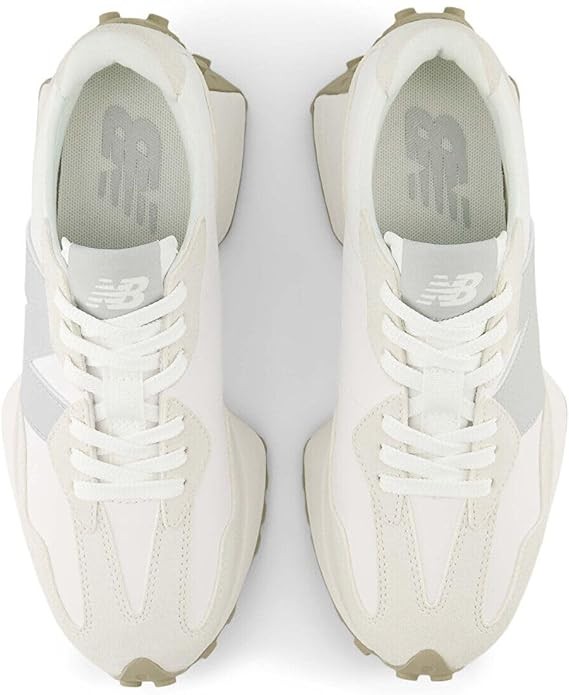 New-Balance Women’s 327 Sneakers Sea Salt Sandstone Size 8 Medium image 4