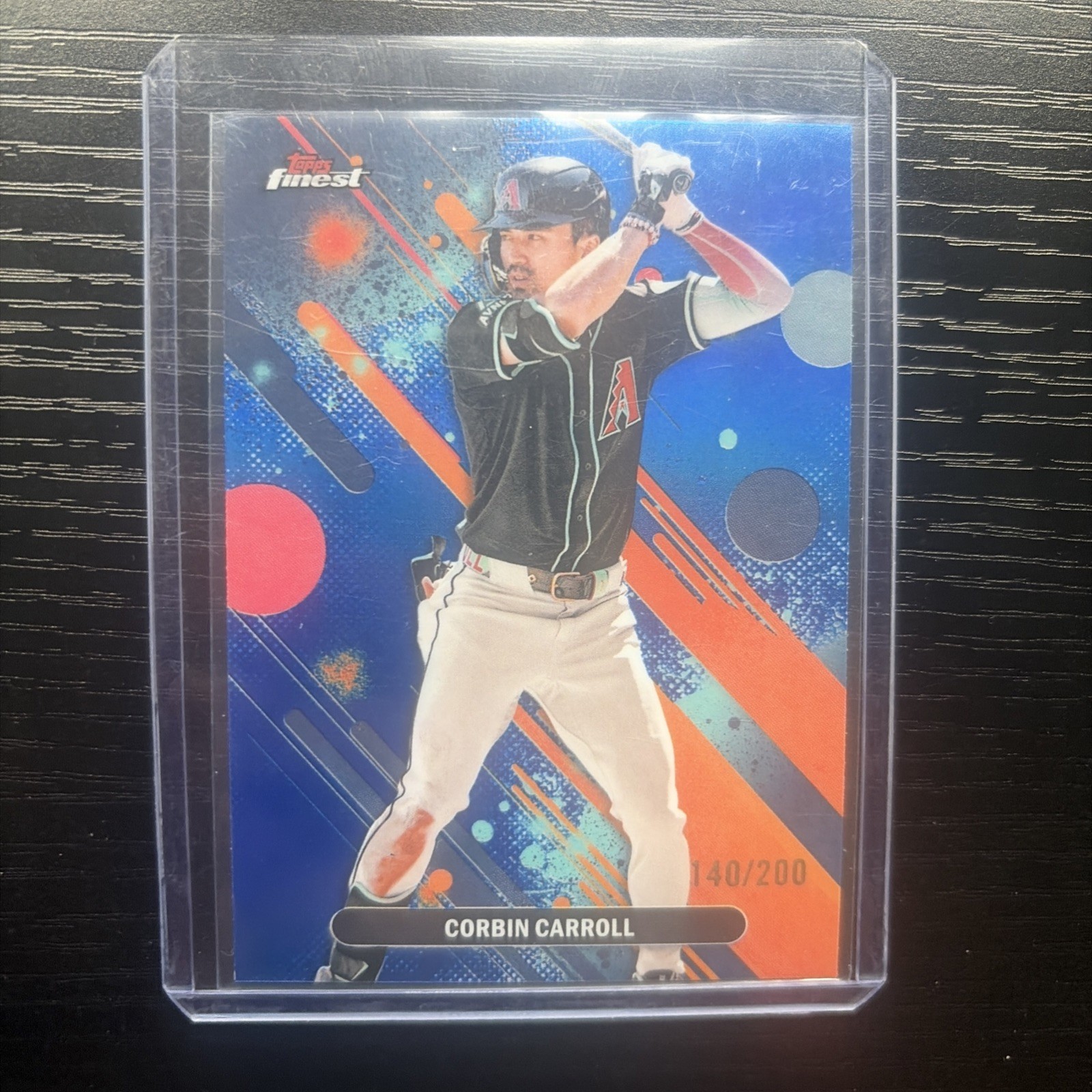 2025 Topps Finest - Common Corbin Carroll #72 Blue Refractor /200