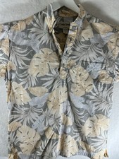 cooke street hawaiian shirt small Made In Hawaii Floral Cotton Casual Business