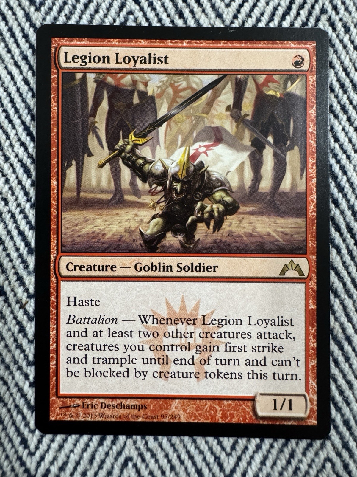 MTG Legion Loyalist Gatecrash Regular Card Near Mint Condition