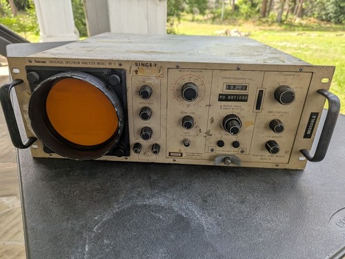 Vintage Singer Panoramic FM-5 Universal Spectrum Analyzer Rack Mount - RE