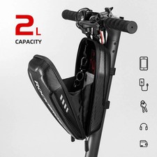 Rockbros Eva Hard Shell Handlebar Storage Bag For Folding Scooter Bikes