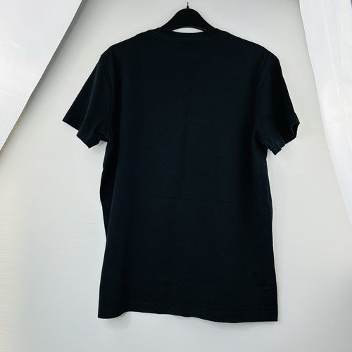 Camiseta con gráfico de cabeza con logotipo Diesel para hombre negra manga corta 100 % algodón - Imagen 2 de 10