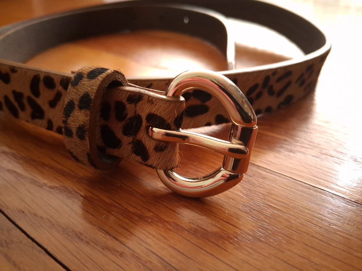 Banana Republic Animal Print Skinny Belts for Women for sale  display picture 2