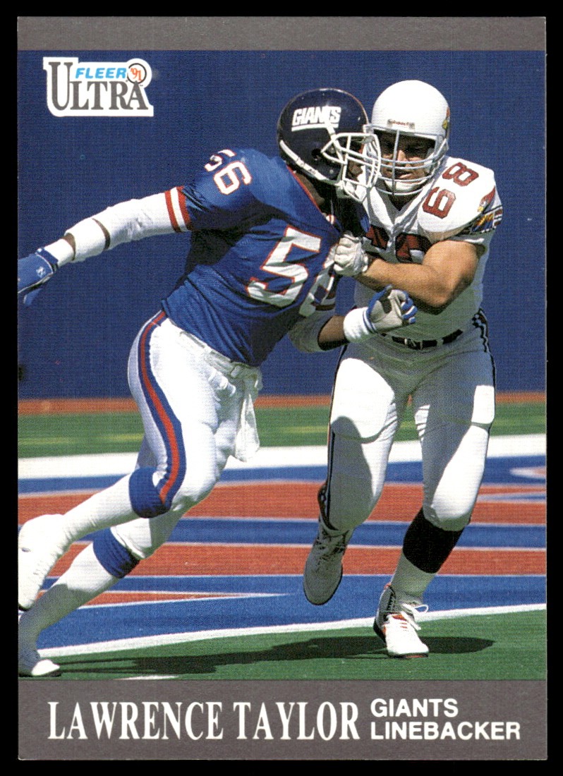 Lawrence Taylor 1991 Ultra #224 Giants NFL READ FREE SHIPPING AutographDen
