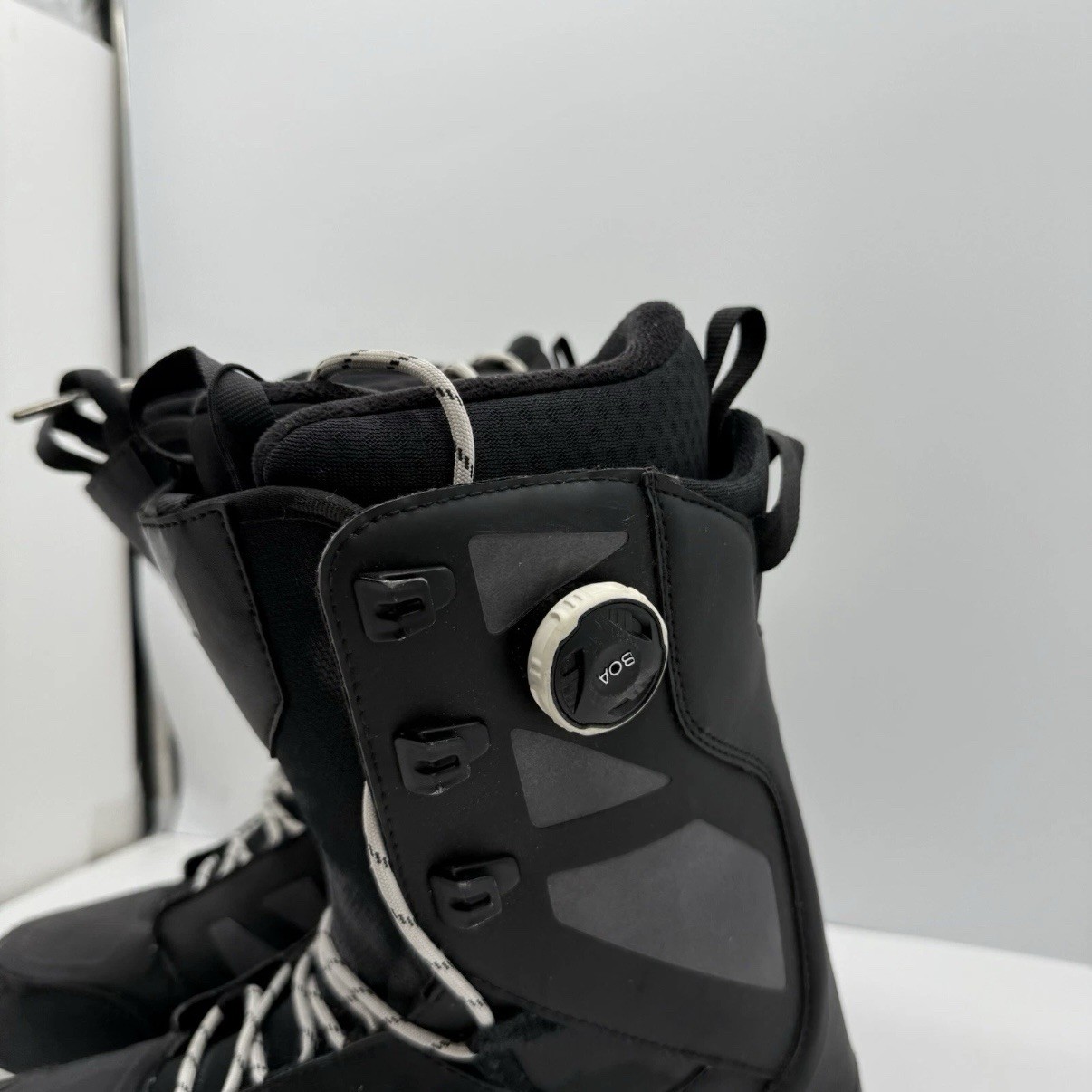 Salomon Launch Lace SJ BOA Uomo 10 Stivali da Snowboard Nero Snowboard