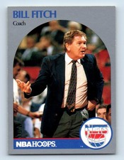 1990-91 Hoops Bill Fitch New Jersey Nets #321