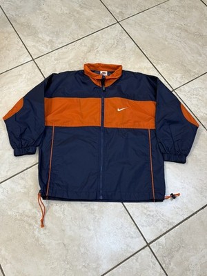 orange and blue nike jacket