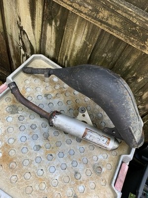06-23 Yz125 DEP RACING Exhaust Pipe Muffler Set System SMALL CRACK IN PICS!