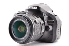 Top Mint Nikon D5200 DSLR Camera Body 18-55mm VR GII Lens 1344shots Japan 1024