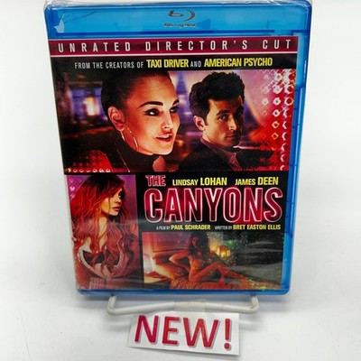 THE CANYONS Blu-ray 2013 Unrated Director's Cut Lindsay Lohan James Deen